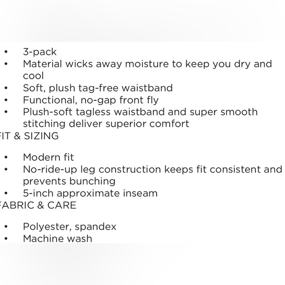 Adidas 🆕 Big & Tall 2XL 3 pack performance boxer briefs - Picture 9 of 9